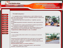 Tablet Screenshot of faviraglada.hu